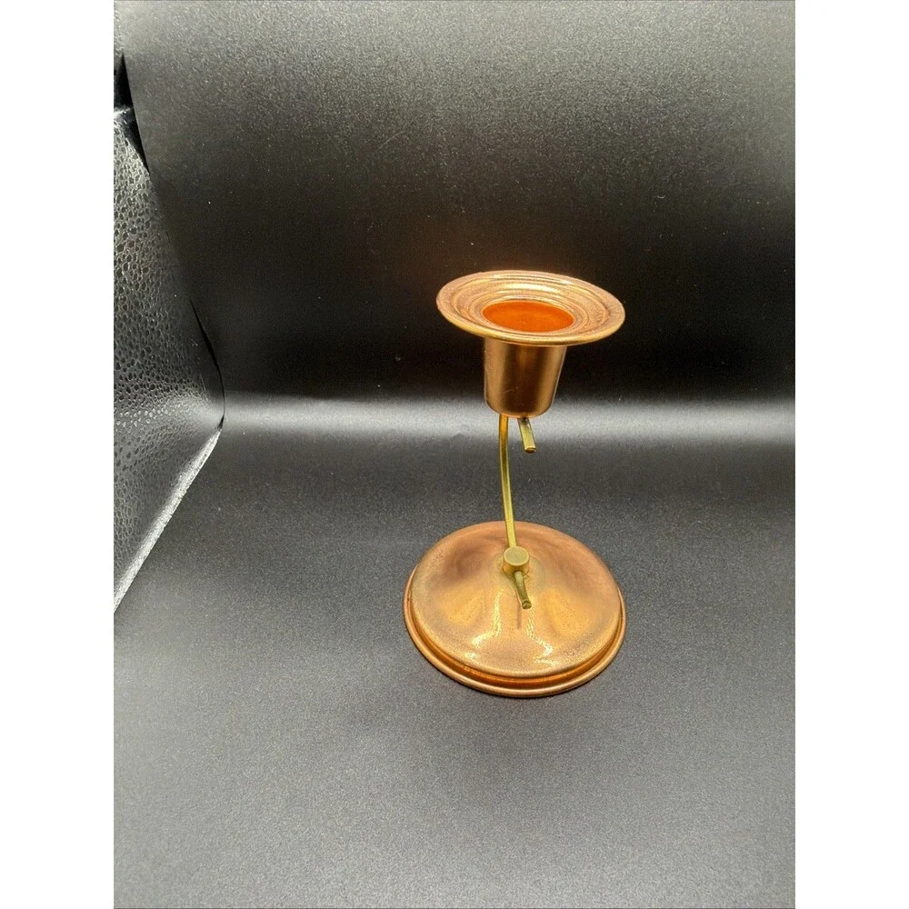Vintage CopperCraft Guild Copper Candlestick Holder. Good Pre - Owned Condition!